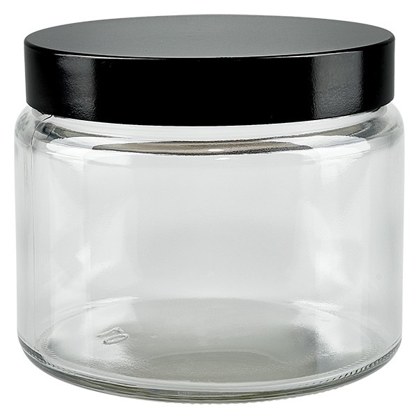 Pot en VERRE CLAIR 250 ml, Pots en verre clair